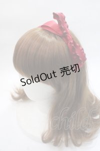 m petit by misako / TT*AMリボンカチューシャ  中赤 Y-25-06-01-048-LO-AC-SZ-ZT208-F001