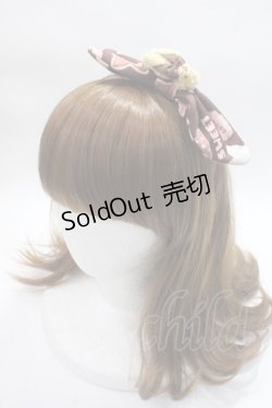 画像1: To Alice / チョコ×クッキーカチューシャ  ブラウン Y-25-06-01-049-LO-AC-SZ-ZY