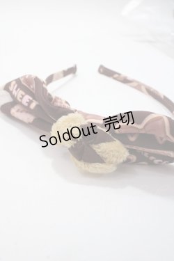 画像4: To Alice / チョコ×クッキーカチューシャ  ブラウン Y-25-06-01-049-LO-AC-SZ-ZY