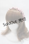 m petit by misako / ギャザーリボンカチューシャ  中桃 Y-25-06-01-050-LO-AC-SZ-ZY