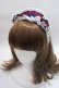 画像1: BABY,THE STARS SHINE BRIGHT / Little Girlish Sweet Ribbonカチューシャ  ネイビー Y-25-06-01-052-BA-AC-SZ-ZY (1)