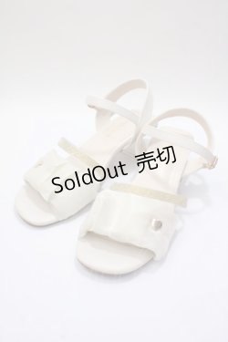画像1: axes femme POETIQUE / クリアヒールサンダル  キナリ Y-25-06-01-053-AX-SH-SZ-ZY