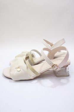 画像2: axes femme POETIQUE / クリアヒールサンダル  キナリ Y-25-06-01-053-AX-SH-SZ-ZY
