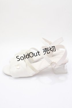 画像2: axes femme POETIQUE / クリアヒールサンダル  キナリ Y-25-06-01-053-AX-SH-SZ-ZY