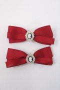 ｍ petit by misako / TT*AM2Pクリップ  中赤 Y-25-06-01-008-LO-AC-SZ-ZY