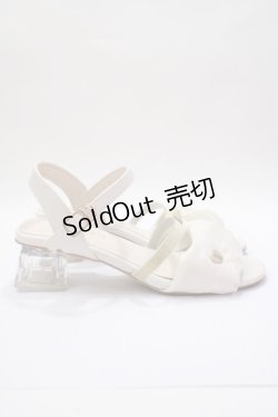 画像4: axes femme POETIQUE / クリアヒールサンダル  キナリ Y-25-06-01-053-AX-SH-SZ-ZY
