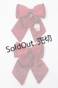 m petit by misako / サンリオキャラクターズコラボ ハローキティ　リボンクリップ  中赤 Y-25-06-01-009-LO-AC-SZ-ZY