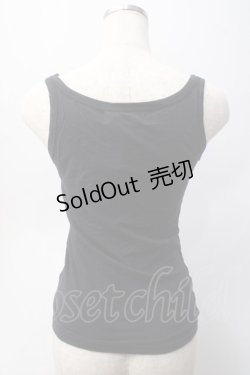 画像2: NAOTO SEVEN / プリントタンクトップ  黒 Y-25-06-01-064-HN-TO-SZ-ZY