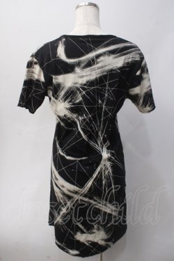 画像2: CIVARIZE / 総柄サイドジップロングTシャツ 44 ブラック Y-25-06-01-070-GO-TS-SZ-ZY