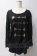 画像1: BPN FOR MEN / プリントカットソー M 黒 Y-25-06-01-078-GO-TO-SZ-ZY (1)