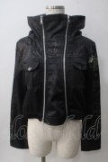 Sixh / ダブルZIPハイネックジャケット  黒 Y-25-06-01-084-HN-JA-SZ-ZY