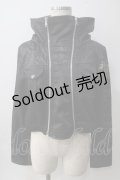 Sixh / ダブルZIPハイネックジャケット  黒 Y-25-06-01-084-HN-JA-SZ-ZY