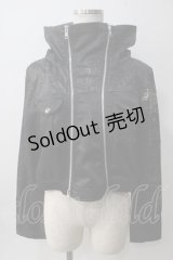 Sixh / ダブルZIPハイネックジャケット  黒 Y-25-06-01-084-HN-JA-SZ-ZY
