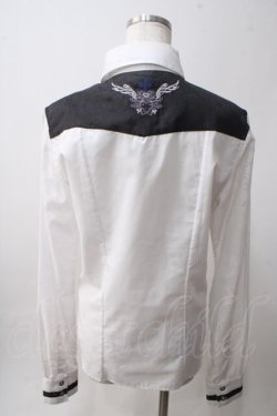 画像2: Sixh / オパール加工切替ロングブラウス  白 Y-25-06-01-085-HN-BL-SZ-ZY