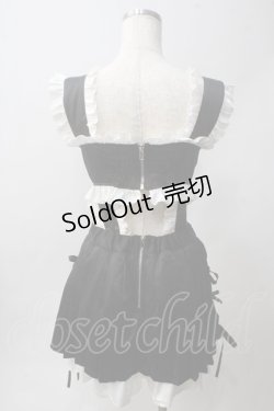 画像2: REFLEM / REFLEM×kuua コラボビスチェSET UP F ブラック Y-25-06-01-092-PU-OP-SZ-ZY