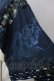 画像4: Qutie Frash / 和柄ポンチョ  ブルー Y-25-06-01-096-QU-JA-SZ-ZY (4)