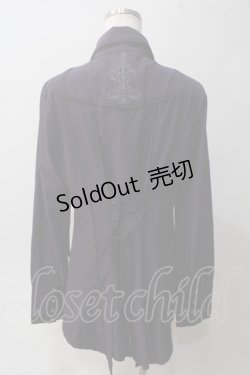 画像2: Rozen Kavalier / ジャボ付き衿刺繍ブラウス  パープル Y-25-06-01-098-OO-BL-SZ-ZY