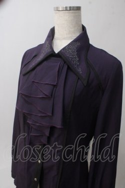 画像3: Rozen Kavalier / ジャボ付き衿刺繍ブラウス  パープル Y-25-06-01-098-OO-BL-SZ-ZY