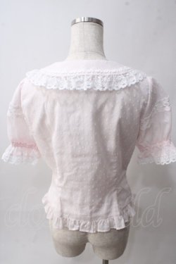 画像2: BABY,THE STARS SHINE BRIGHT / スノードットブラウス  ピンク Y-25-06-01-103-BA-BL-SZ-ZY
