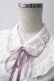画像3: axes femme POETIQUE / フラワー刺繍襟半袖ブラウス M 生成り Y-25-06-01-109-AX-BL-SZ-ZY (3)