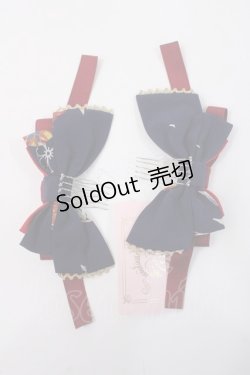 画像2: metamorphose / 乙女の白昼夢リボンコーム  藍 Y-25-06-01-014-ME-AC-SZ-ZY
