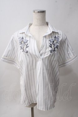 画像1: axes femme / ブラウス M 白 Y-25-06-01-112-AX-BL-SZ-ZY