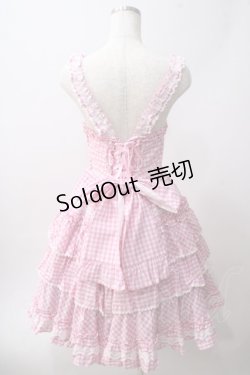 画像2: Angelic Pretty / Prettyフリルジャンパースカート  ピンク Y-25-06-01-123-AP-OP-SZ-ZY