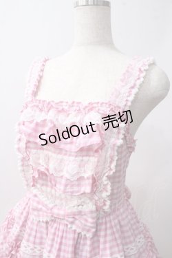 画像3: Angelic Pretty / Prettyフリルジャンパースカート  ピンク Y-25-06-01-123-AP-OP-SZ-ZY