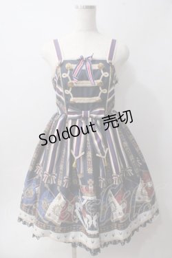 画像1: Angelic Pretty / ガーディアンユニコーンジャンパースカート  紺 Y-25-06-01-124-AP-OP-SZ-ZY