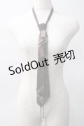 Ozz Croce / モチーフ付きネクタイ  ブラウン Y-25-06-01-017-OO-ZA-SZ-ZY