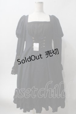 画像1: Hoshibako Works / リリィ・リドル ワンピース  ネイビー Y-25-06-01-130-LO-OP-SZ-ZY