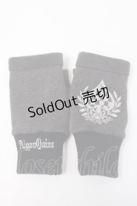 ALGONQUINS / フィンガーレスグローブ  グレー Y-25-06-01-018-AL-ZA-SZ-ZY