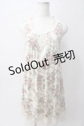 axes femme / 花柄ワンピース  キナリ Y-25-06-01-133-AX-OP-SZ-ZY