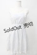 axes femme / レース重ねワンピース M ブルー Y-25-06-01-135-AX-OP-SZ-ZY