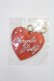 画像1: Angelic Pretty / Deco Heartアクリルキーホルダー  レッド Y-25-06-01-002-AP-ZA-SZ-ZY (1)