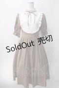 m petit by misako / ナシジムジキリカエワンピース S 中茶 Y-25-06-01-148-LO-OP-SZ-ZY