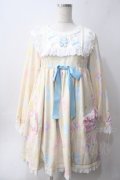 DOLLS PARTY / ANIMAL KINDERGARTEN ワンピース M イエロー Y-25-06-01-150-EL-OP-SZ-ZY
