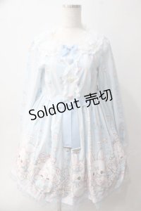 To Alice / Pastel Baby Rabbitワンピース S サックス Y-25-06-01-153-LO-SK-SZ-ZY