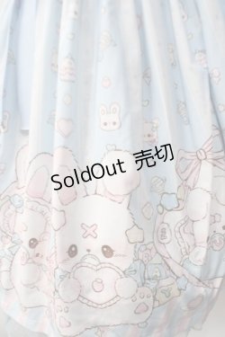 画像3: To Alice / Pastel Baby Rabbitワンピース S サックス Y-25-06-01-153-LO-SK-SZ-ZY