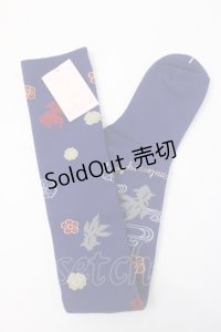 metamorphose / 乙女の白昼夢オーバーニー  藍 Y-25-06-01-021-ME-ZA-SZ-ZY