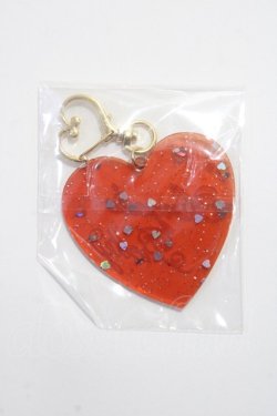 画像2: Angelic Pretty / Deco Heartアクリルキーホルダー  レッド Y-25-06-01-002-AP-ZA-SZ-ZY