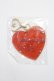 画像2: Angelic Pretty / Deco Heartアクリルキーホルダー  レッド Y-25-06-01-002-AP-ZA-SZ-ZY (2)