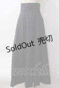 BPN / 後ろバッスルロングスカート M 黒 Y-25-06-01-185-GO-SK-SZ-ZY