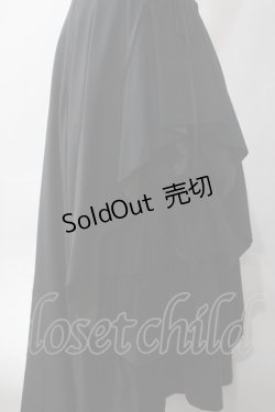 画像3: BPN / 後ろバッスルロングスカート M 黒 Y-25-06-01-185-GO-SK-SZ-ZY