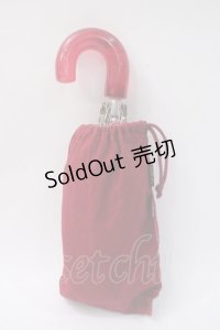 PINK HOUSE / 折り畳み傘  赤 Y-25-06-01-028-LO-ZA-SZ-ZY