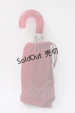 画像1: PINK HOUSE / 折り畳み傘  赤 Y-25-06-01-028-LO-ZA-SZ-ZY