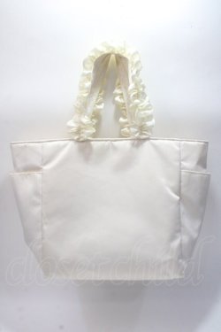画像2: Maison de FLEUR / すみっコぐらし 刺繍フリルハンドルトートバッグ F アイボリー Y-25-06-01-029-LO-BG-SZ-ZY