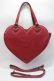 画像1: BABY,THE STARS SHINE BRIGHT / Heart BAG  エンジ Y-25-06-01-030-BA-AC-SZ-ZY (1)