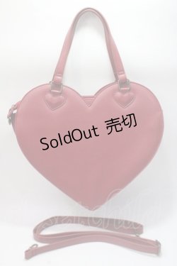画像2: BABY,THE STARS SHINE BRIGHT / Heart BAG  エンジ Y-25-06-01-030-BA-AC-SZ-ZY