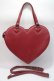 画像2: BABY,THE STARS SHINE BRIGHT / Heart BAG  エンジ Y-25-06-01-030-BA-AC-SZ-ZY (2)